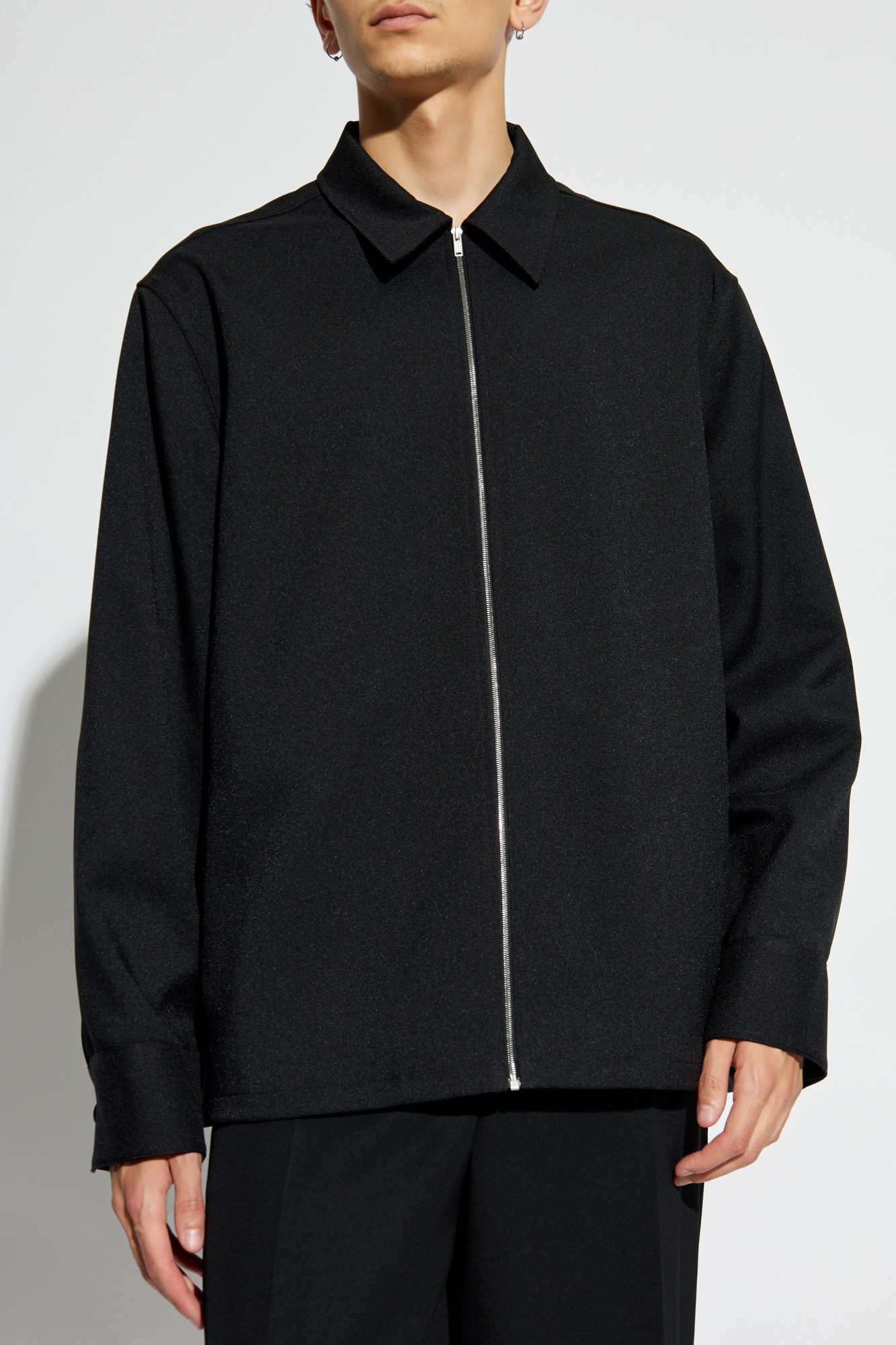 Black Shirt with collar JIL SANDER - Vitkac GB